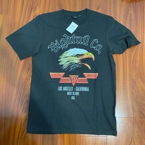 Cotton On Eagle Gray T Shirt Mens Small